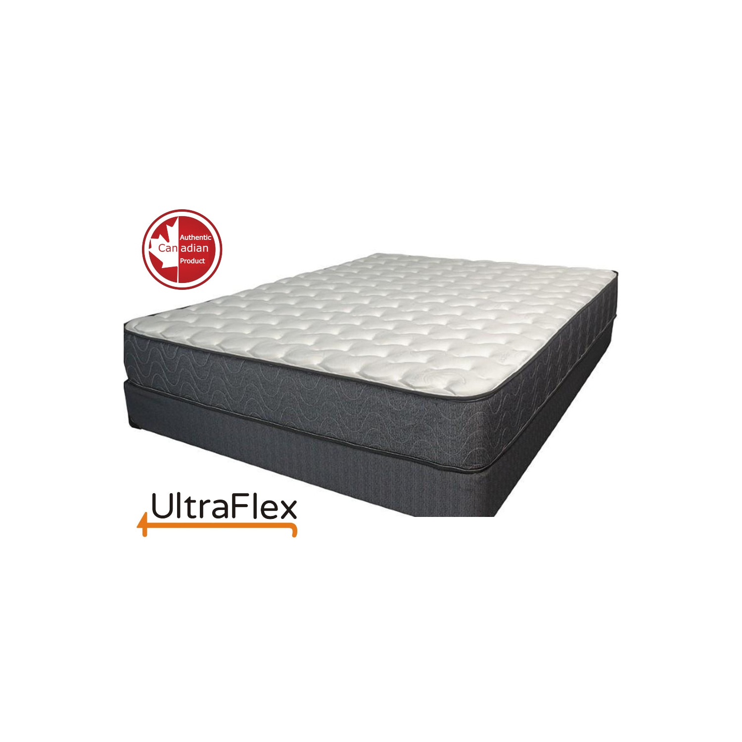 Ultraflex CLASSIC- Orthopedic Luxury Gel Memory Foam, Eco-friendly Mattress (Made in Canada)- King Size with Waterproof Mattress Protector