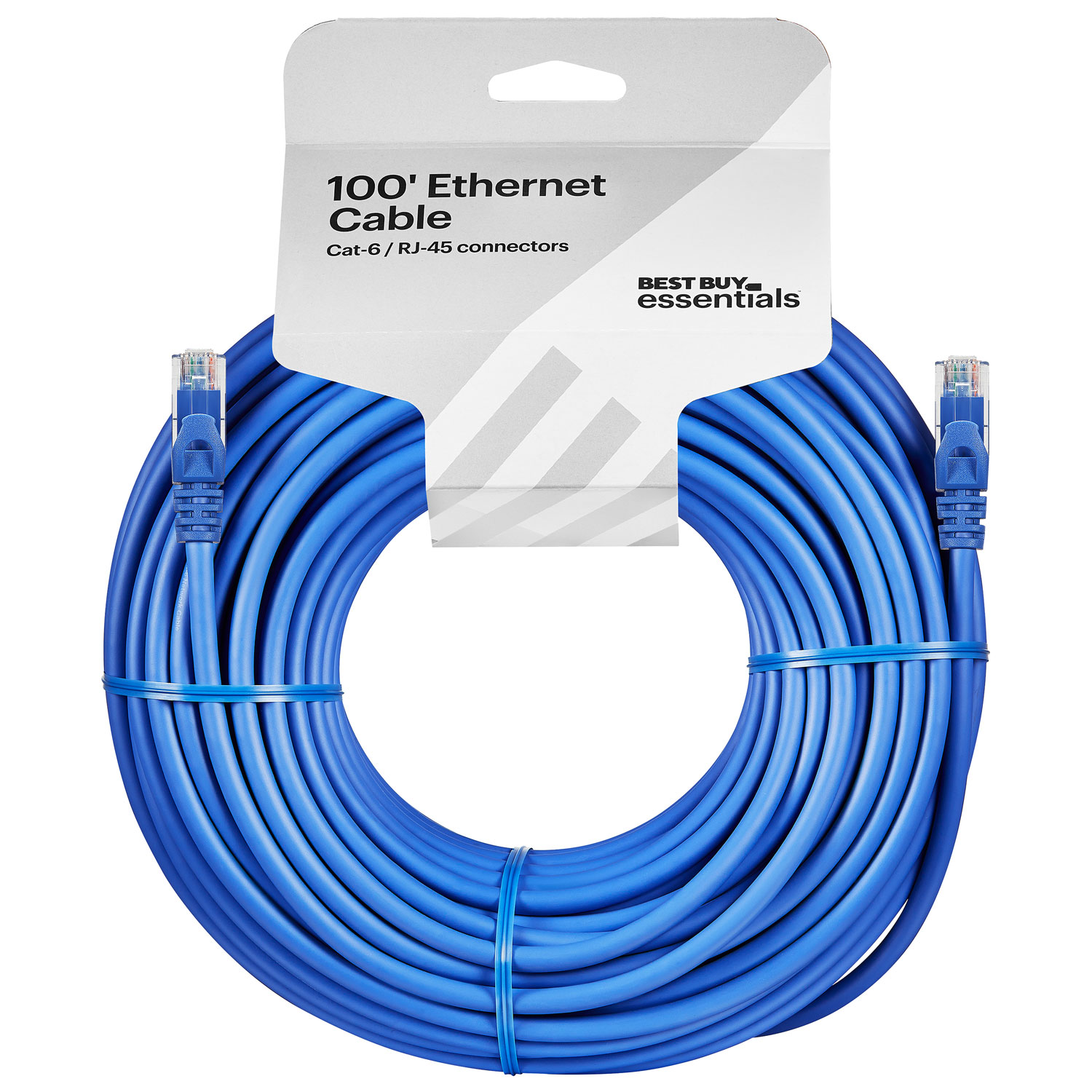 Best Buy Essentials 30.5m (100ft.) Cat6 Ethernet Cable (BE-PEC6ST100-C)
