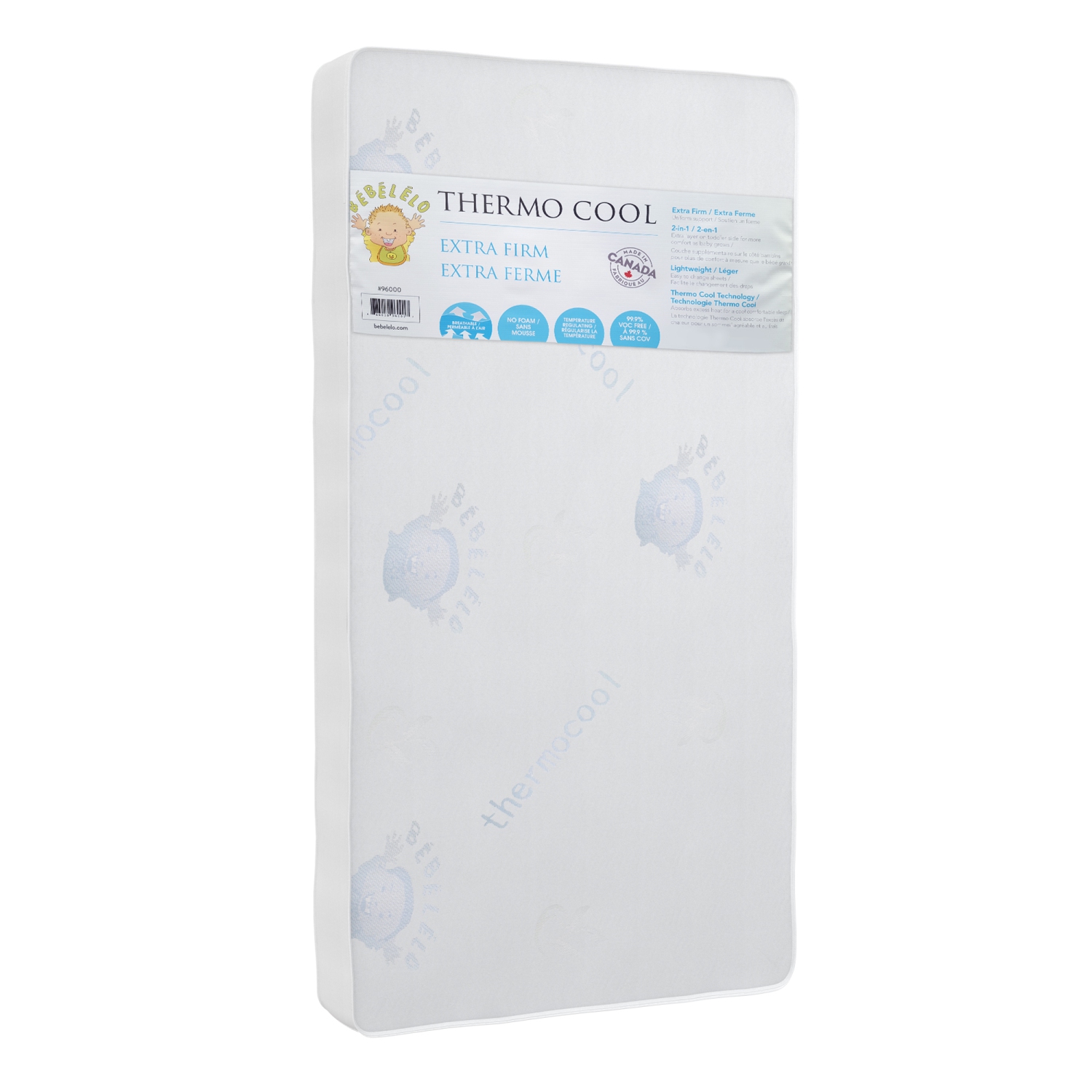 Bebelelo - Crib Mattress - Thermo Cool