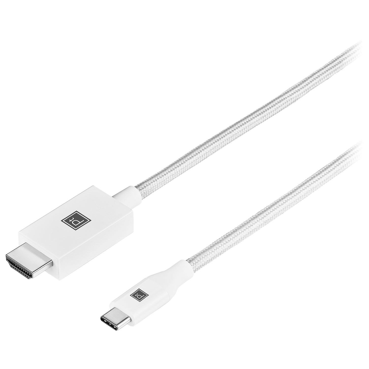 Câble USB-C à HDMI 4K de 2 m de Platinum - Blanc - Seulement à Best Buy