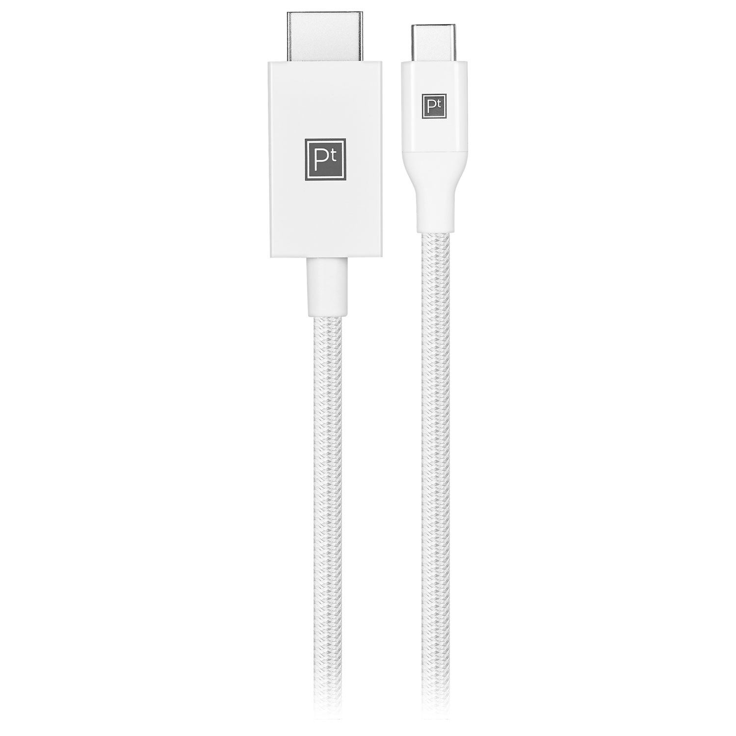 Câble USB-C à HDMI 4K de 2 m de Platinum - Blanc - Seulement à Best Buy