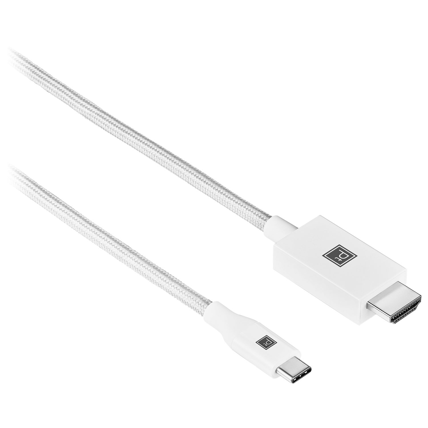 Câble USB-C à HDMI 4K de 2 m de Platinum - Blanc - Seulement à Best Buy