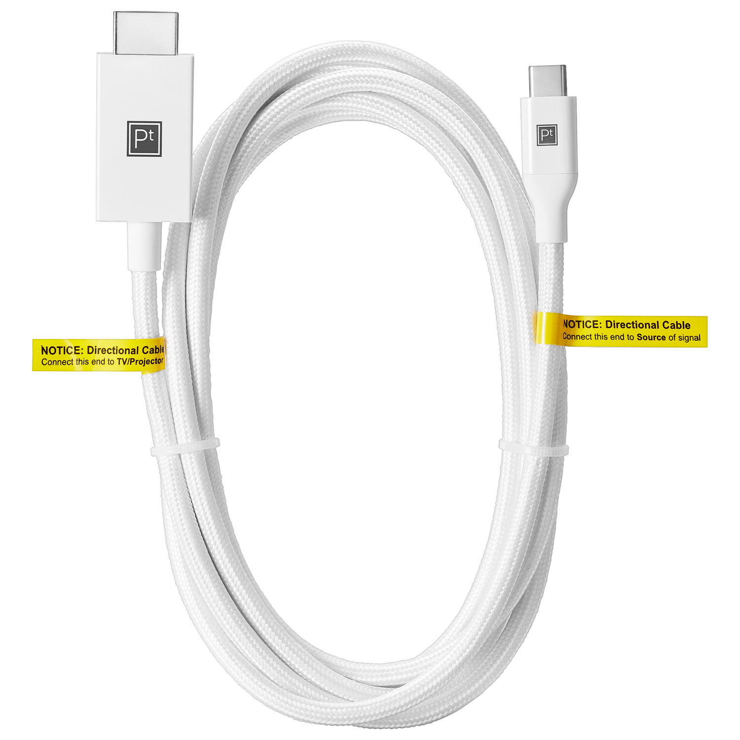 Câble USB-C à HDMI 4K de 2 m de Platinum - Blanc - Seulement à Best Buy