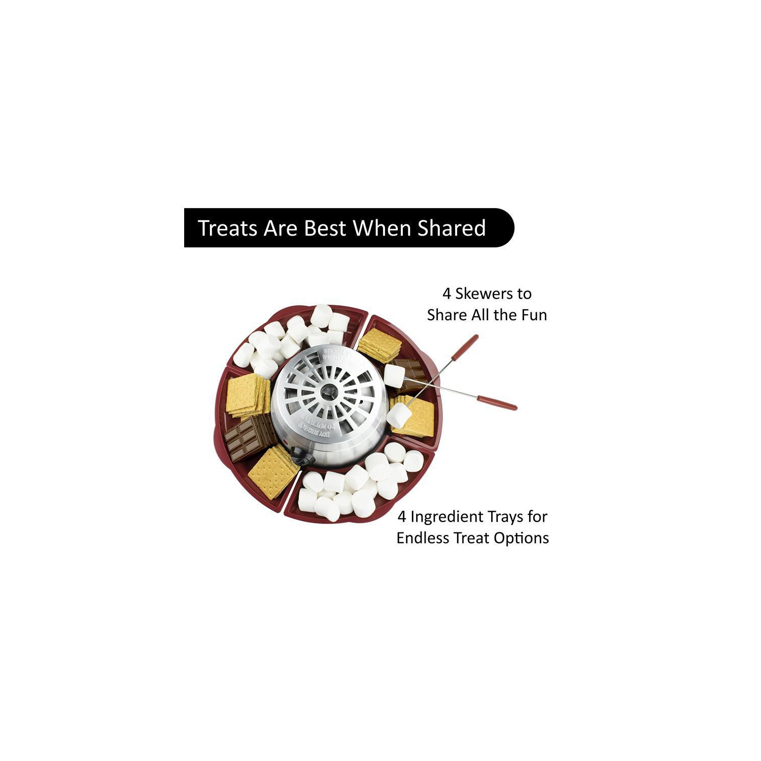 Brentwood Indoor Electric SS Mores Maker