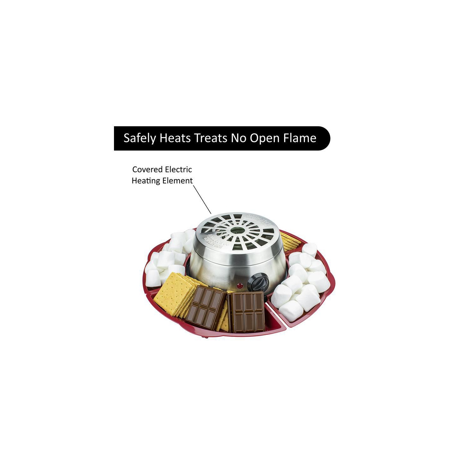 Brentwood Indoor Electric SS Mores Maker