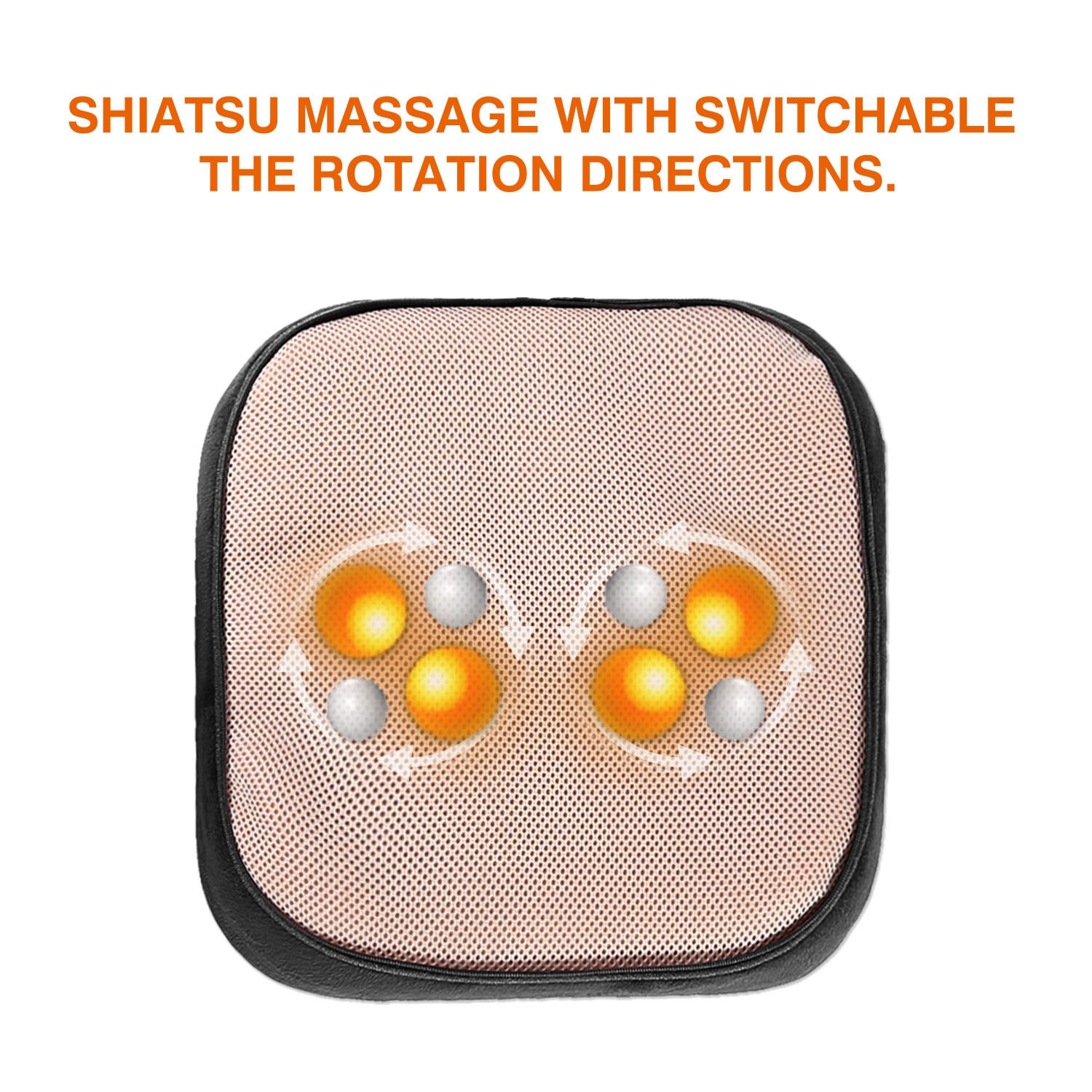Snailax 2-in-1 Shiatsu Foot and Back Massager with Heat -Kneading Feet Massager Machine with Heating Pad,Back Massage Cushion or Foot