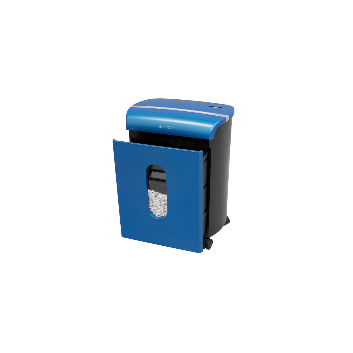 Limited Edition 10 Sheet Microcut Paper Shredder-Blue