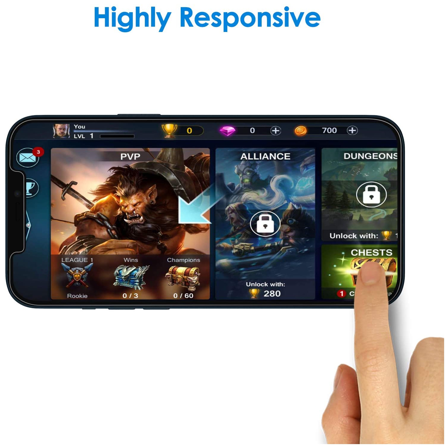 Protecteur d’écran pour iPhone iPhone 12 Mini de 5.4 po, pellicule en verre trempé, paq./2