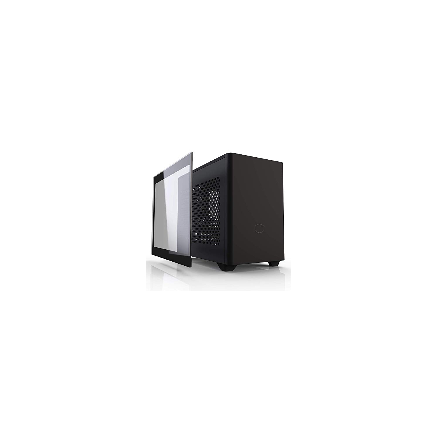 Cooler Master NR200P SFF Small Form Factor Mini-ITX Case with Tempered Glass or Vented Panel Option, PCI Riser Cable, Tripl...