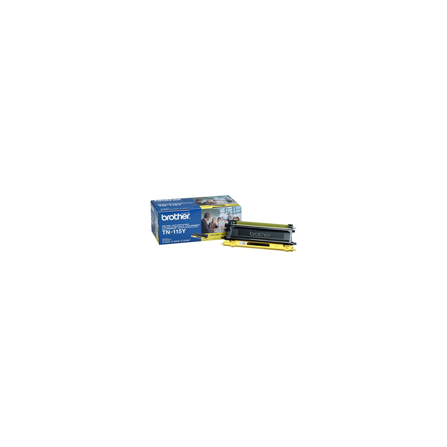 Brother TN115Y Genuine Yellow Toner Cartridge