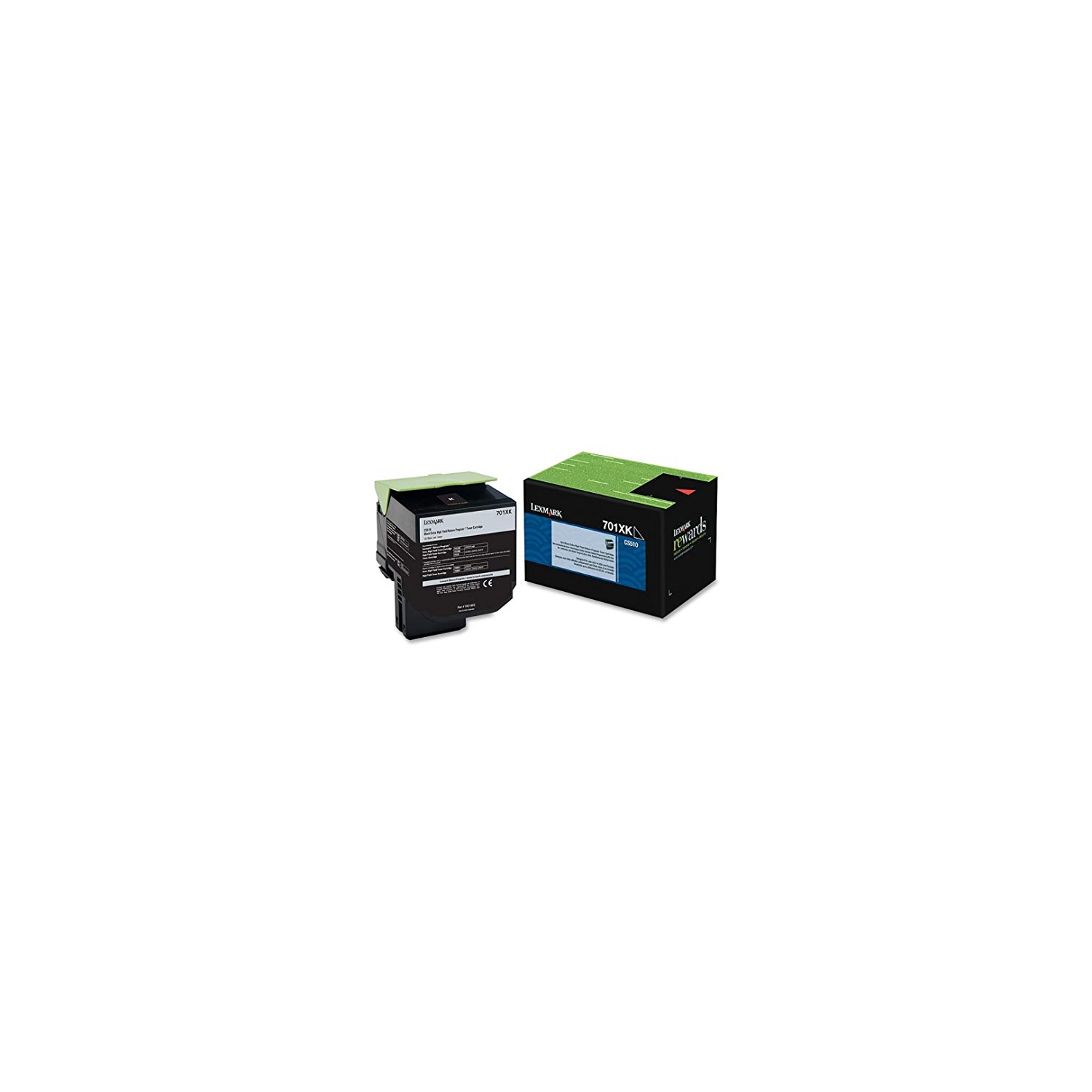 Lexmark – Cartouche de toner 70C1XC0, 70C1XK0, 70C1XM0, 70C1XY0 très haut rendement, Lexmark CS510de