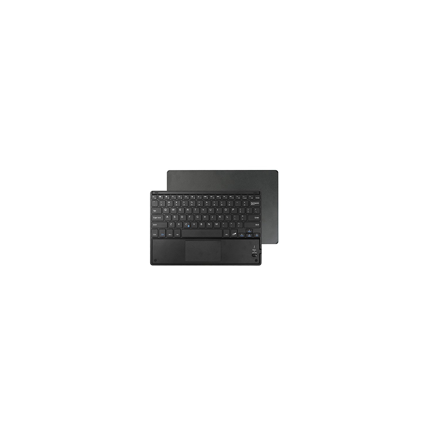 Fintie Ultrathin 4mm Wireless Bluetooth Keyboard with Built-in Multi-Touch Touchpad for iPad, iPhone, Samsung Galaxy, Nexus...