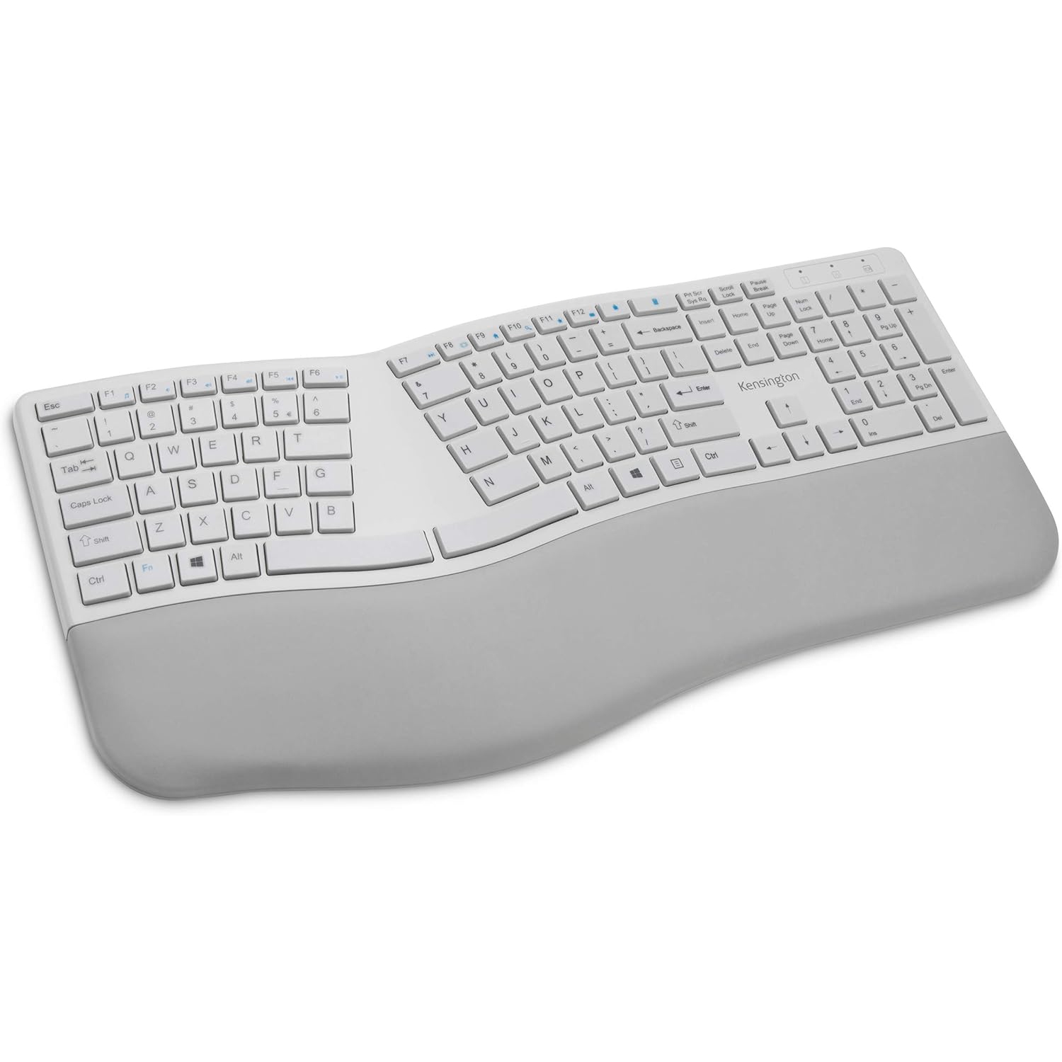 Kensington Pro Fit Ergonomic Wireless Keyboard - Grey