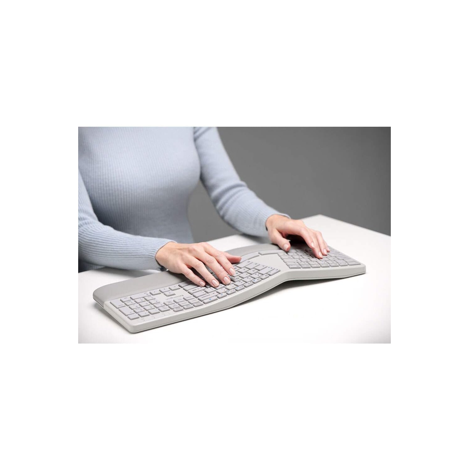 Kensington Pro Fit Ergonomic Wireless Keyboard - Grey