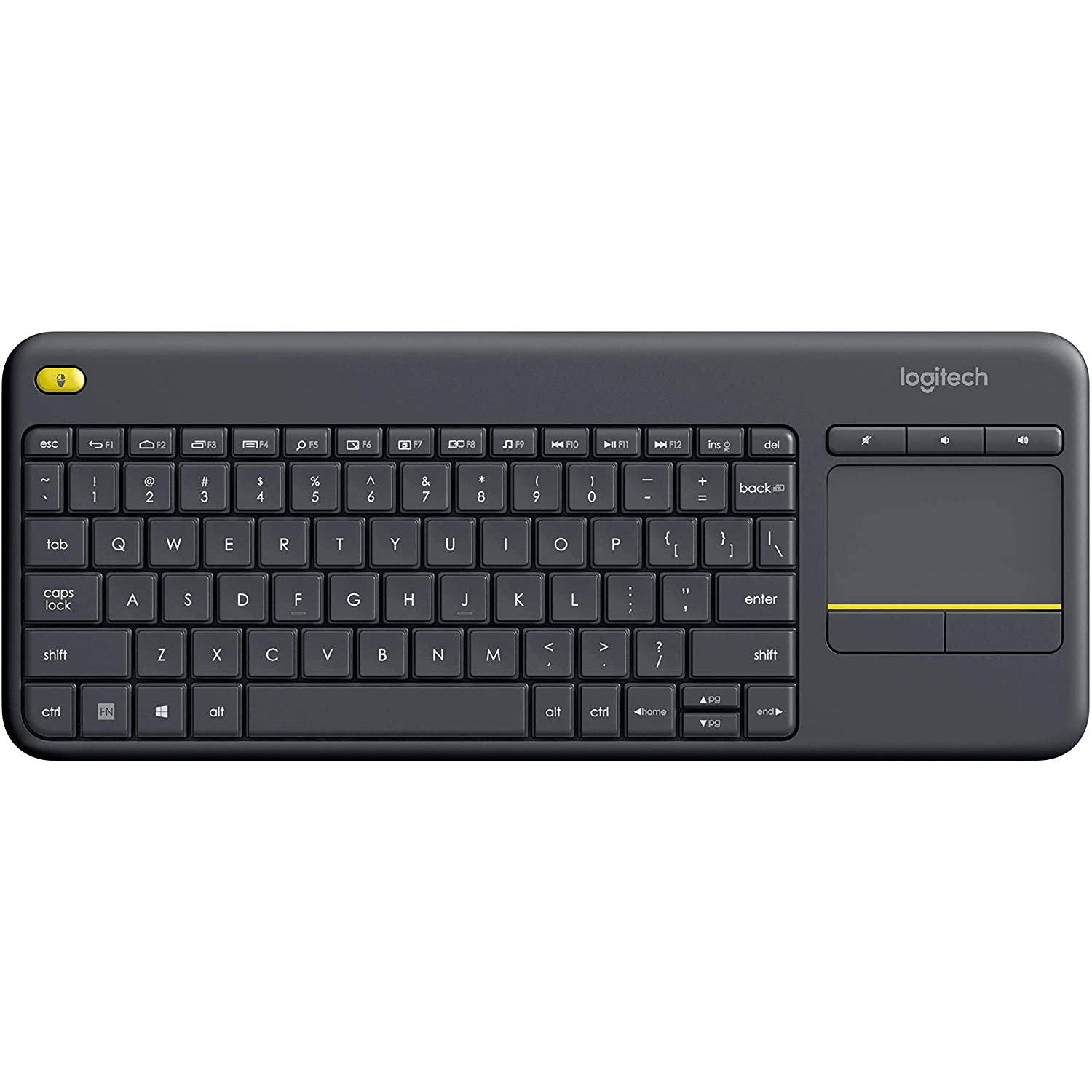 Clavier tactile sans fil K400 plus de Logitech