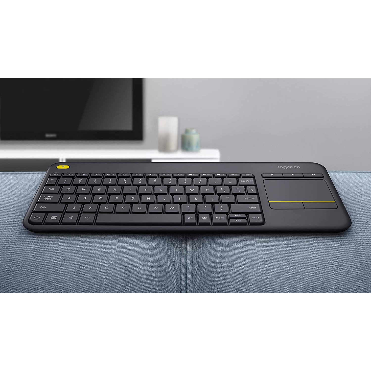 Clavier tactile sans fil K400 plus de Logitech