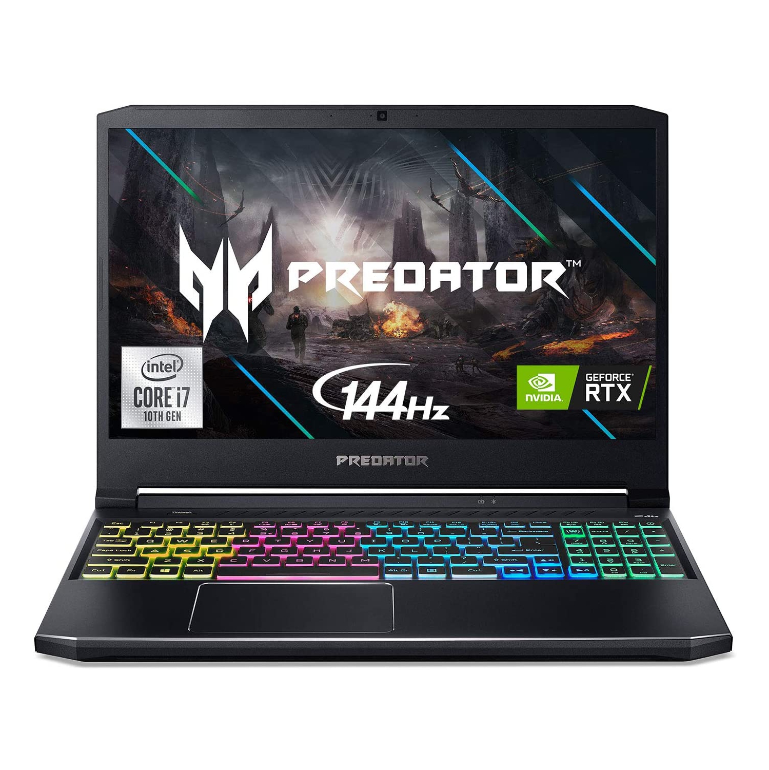 Acer Predator Helios 300 Gaming Laptop, 15.6" Full HD 144Hz IPS , Ci7-10750H, RTX 2060 , 16GB DDR4, 512SSD, PH315-53-72XD
