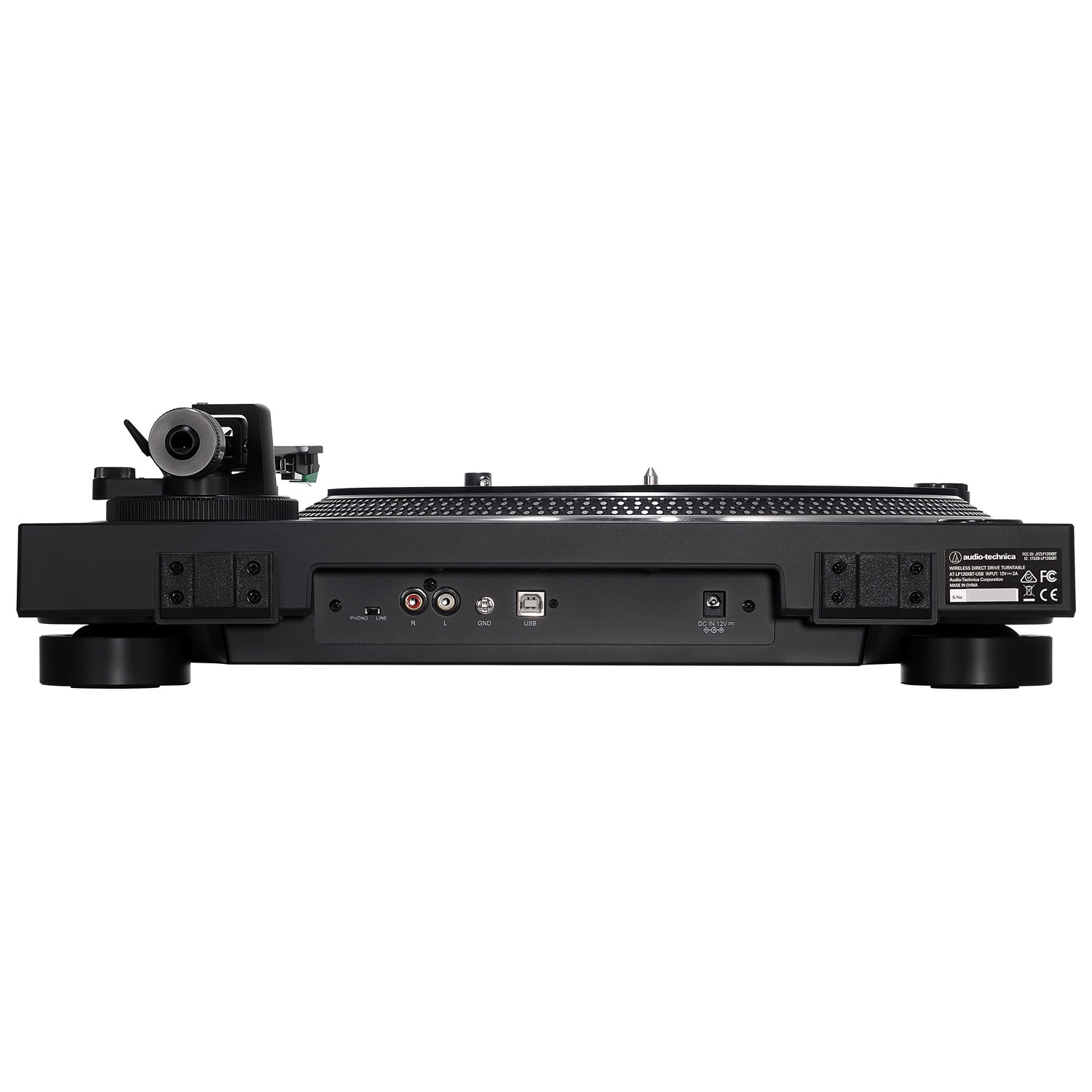Tourne-disque USB à entraînement direct AT-LP120XBT-USB d'Audio Technica avec Bluetooth