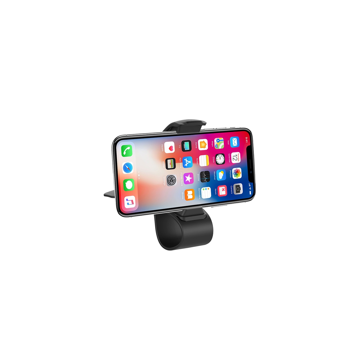 Universal Dashboard Magnetic Car Cell Phone Holder Mount, Hands Free Clip Mount on Dashboard for Cellphones