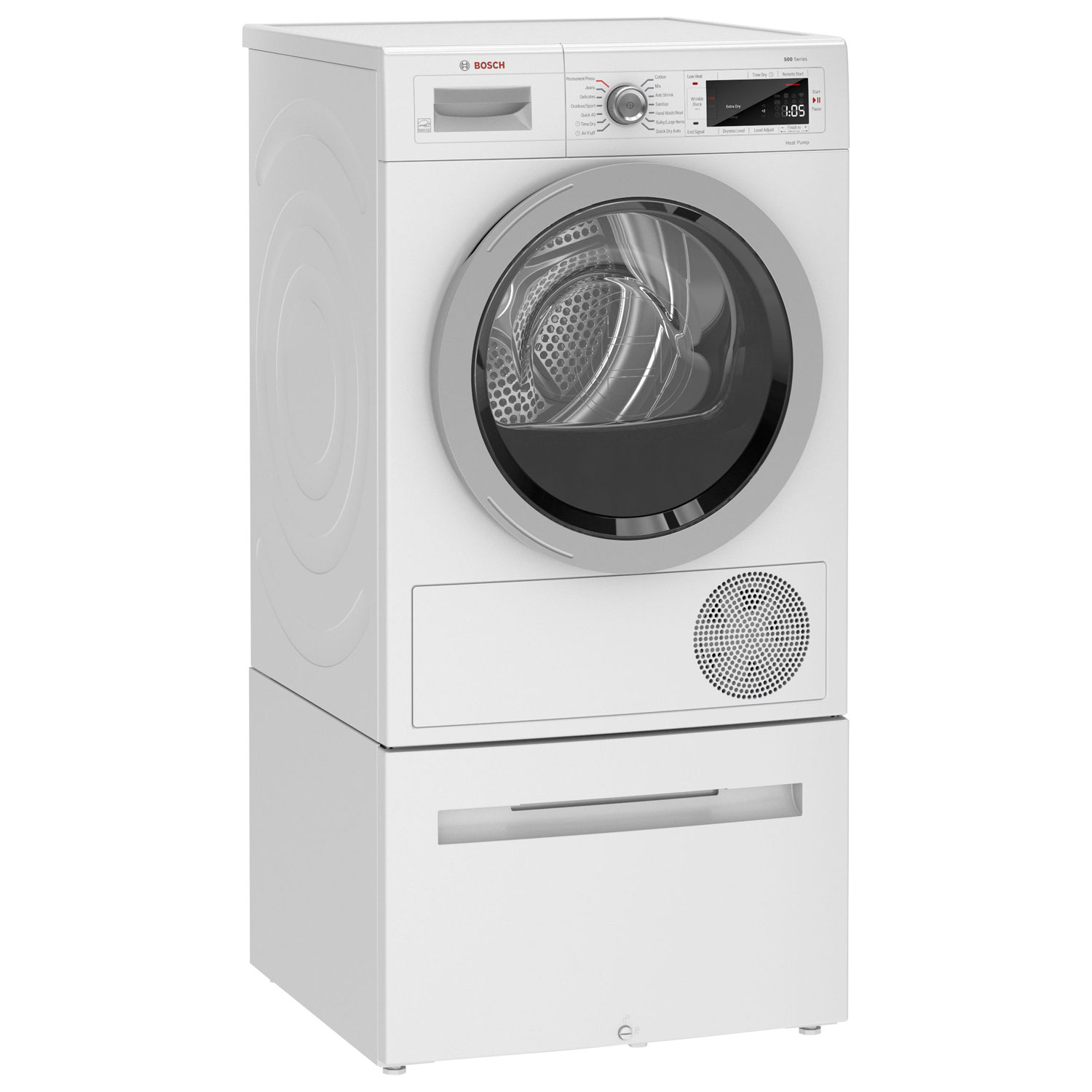 Bosch 500 Series 4.0 Cu. Ft. Electric Dryer WTW87NH1UC White