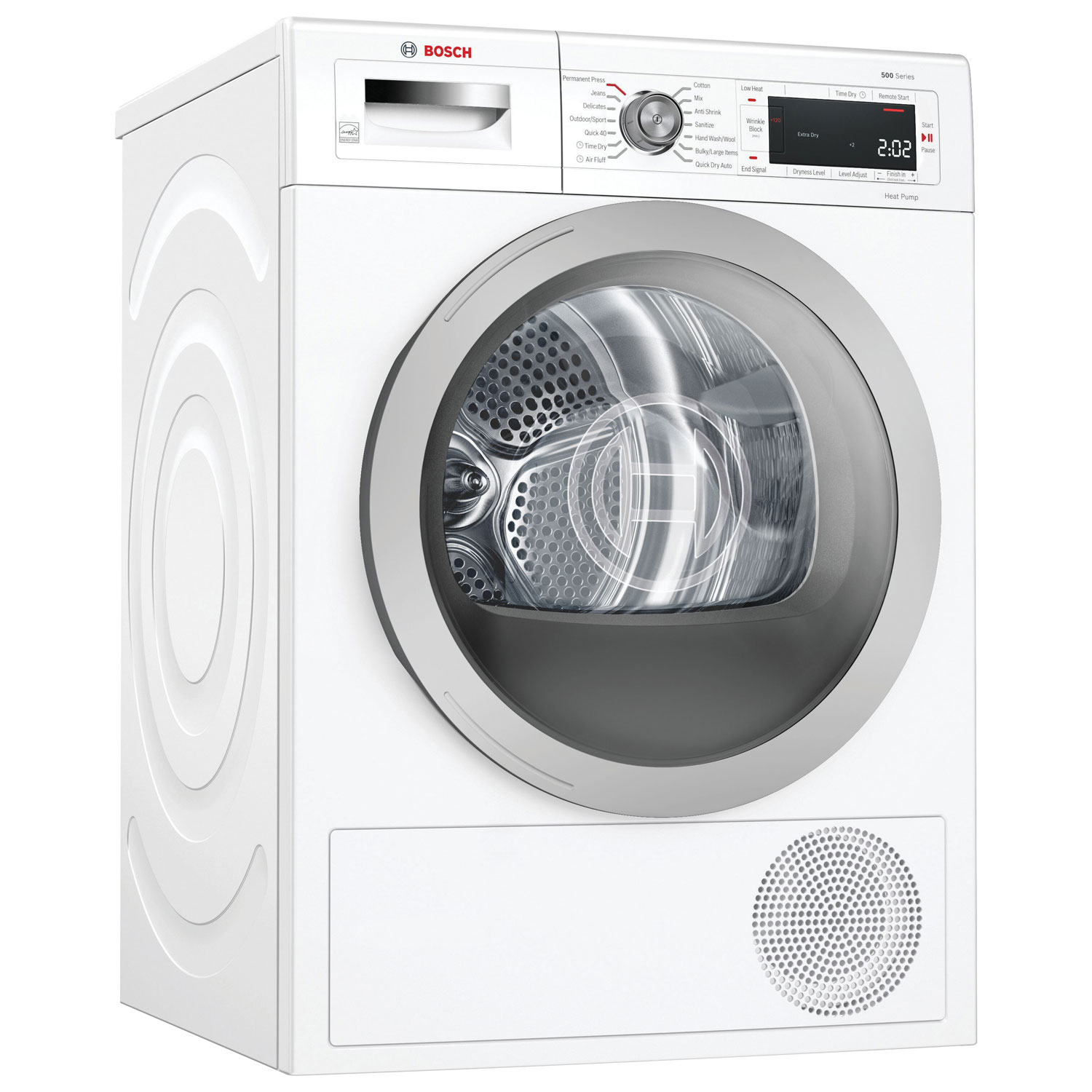 Bosch 500 Series 4.0 Cu. Ft. Electric Dryer WTW87NH1UC White