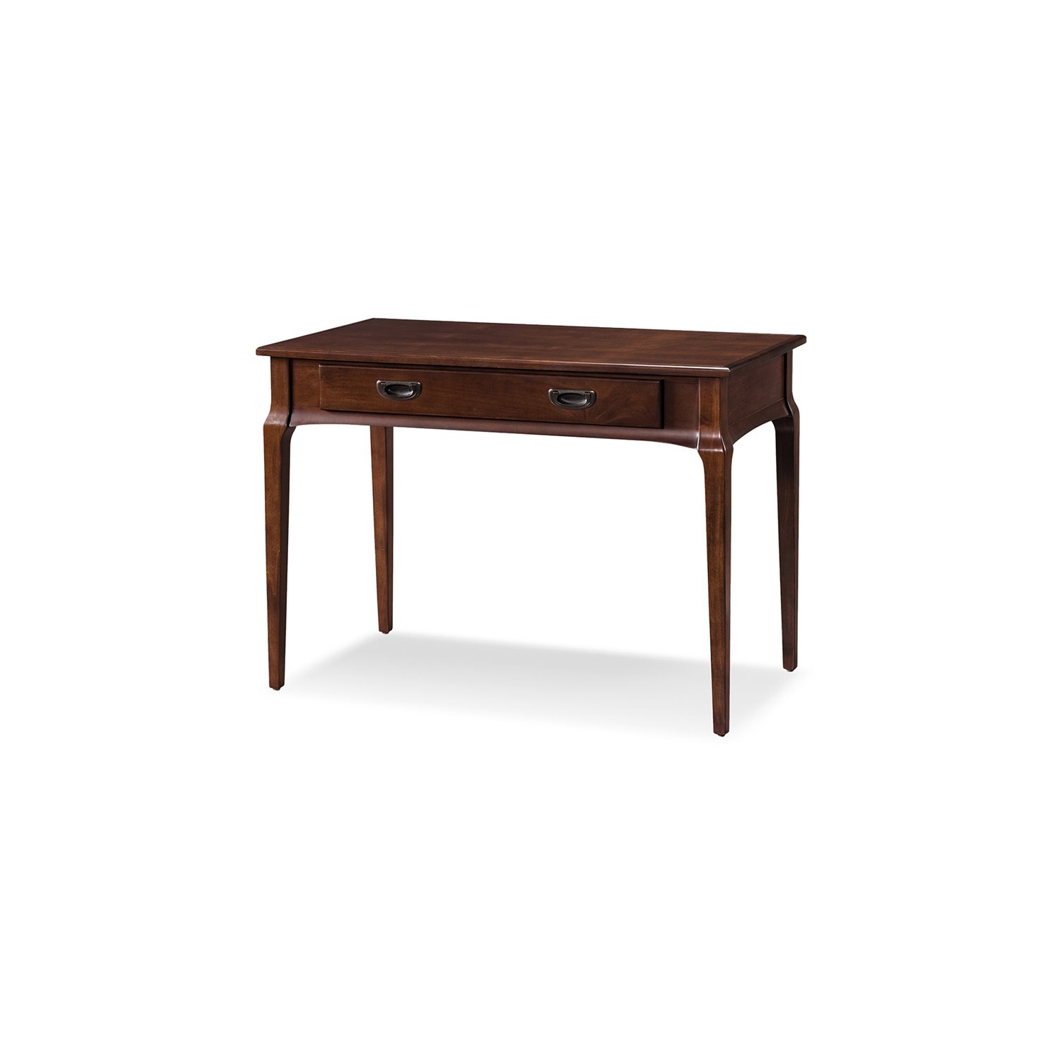 Leick Home Stratus Computer Desk in Heartwood Cherry