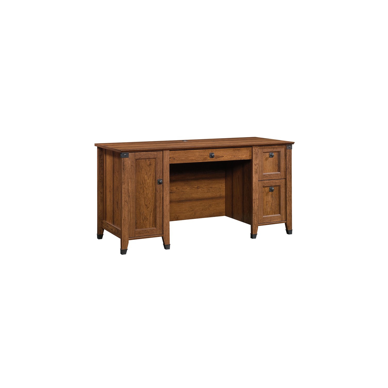 Sauder – Bureau d’ordinateur Carson Forge, cerisier de Washington