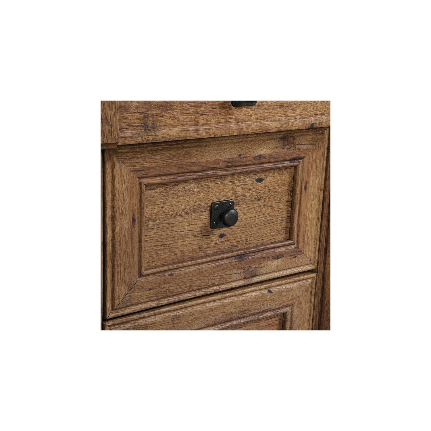 Pemberly Row Computer Desk in Vintage Oak