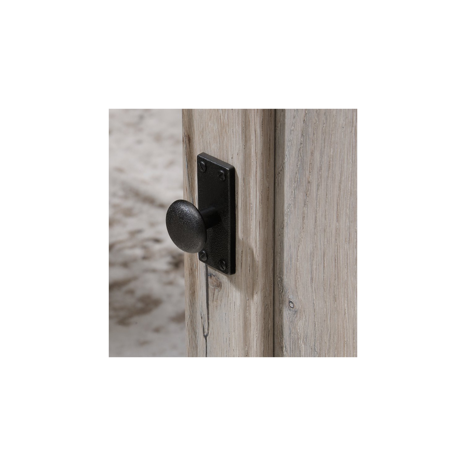 Sauder – Bureau d’ordinateur contemporain en L Palladia, bois, chêne divisé