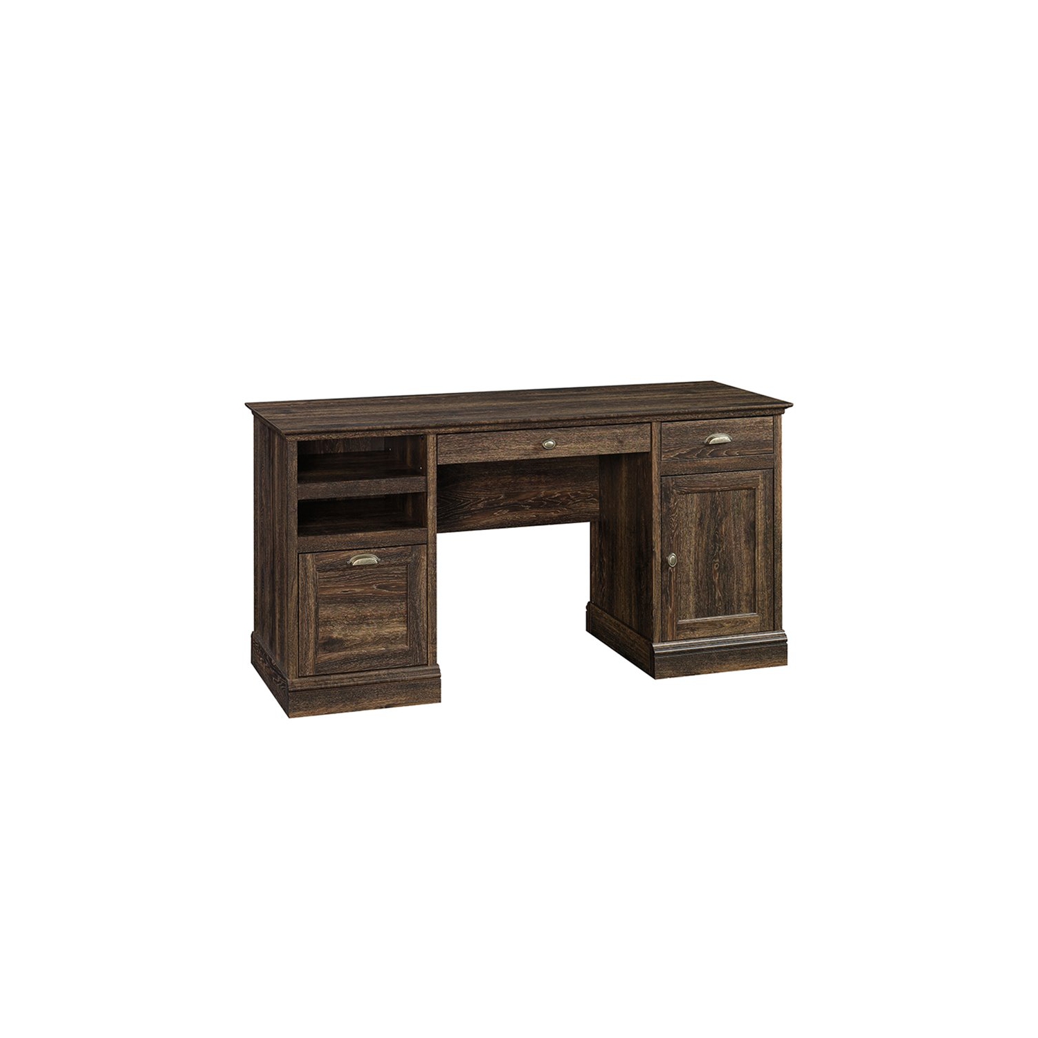 Sauder – Bureau de direction Barrister Lane, chêne de fer