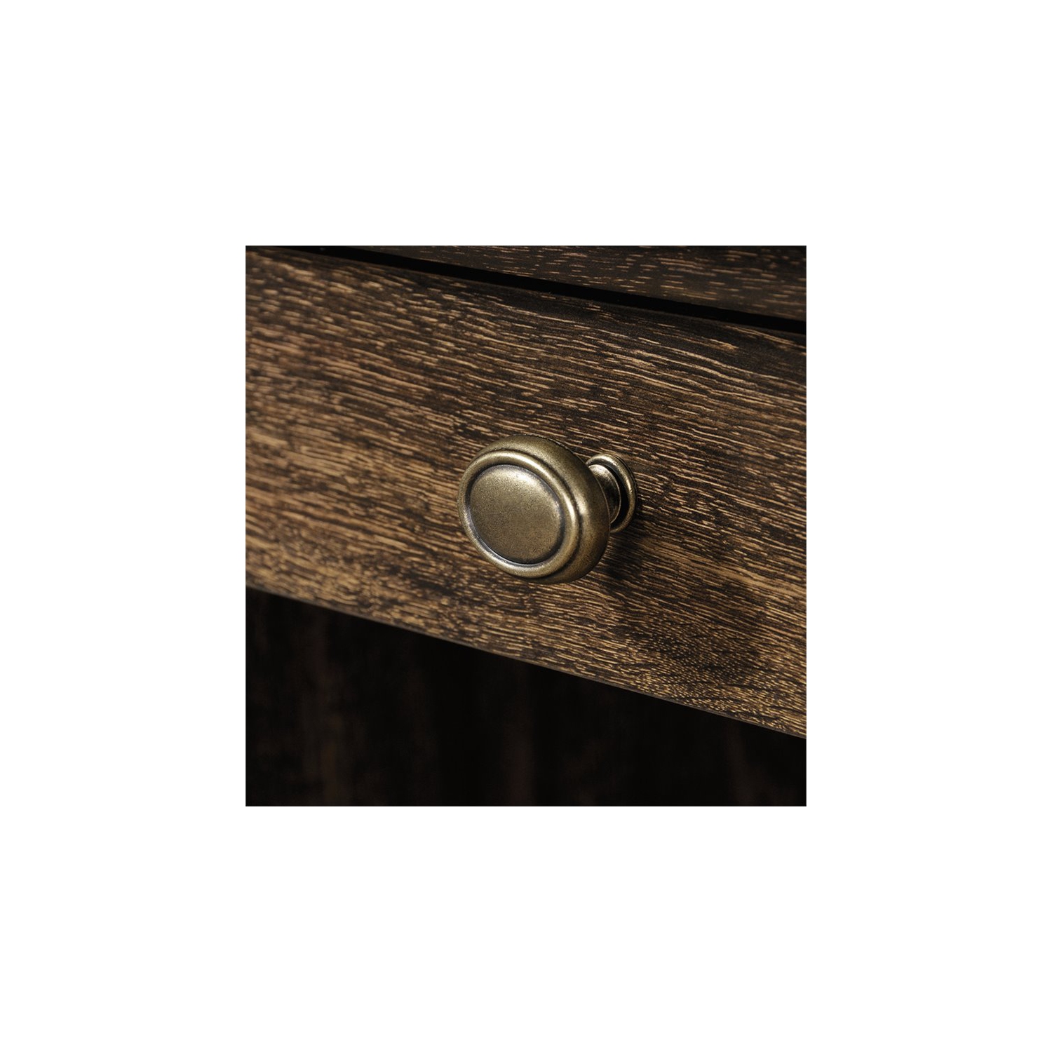 Sauder – Bureau de direction Barrister Lane, chêne de fer