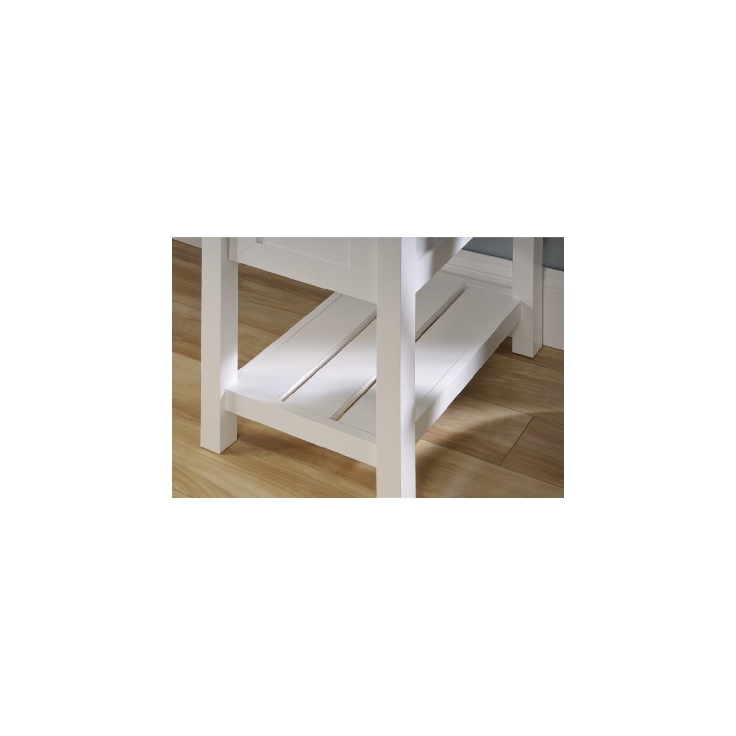 Bureau d’ordinateur Scranton & Co, blanc doux