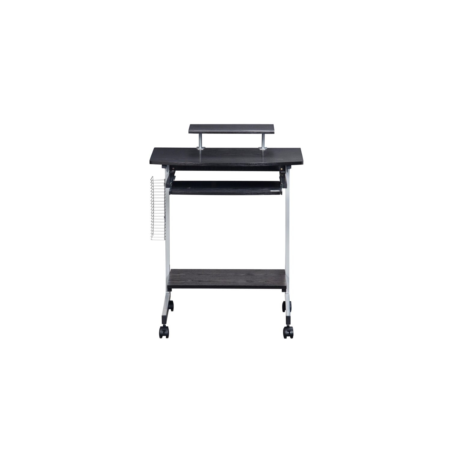 Scranton & Co Wood Top Computer Work Station in Espresso