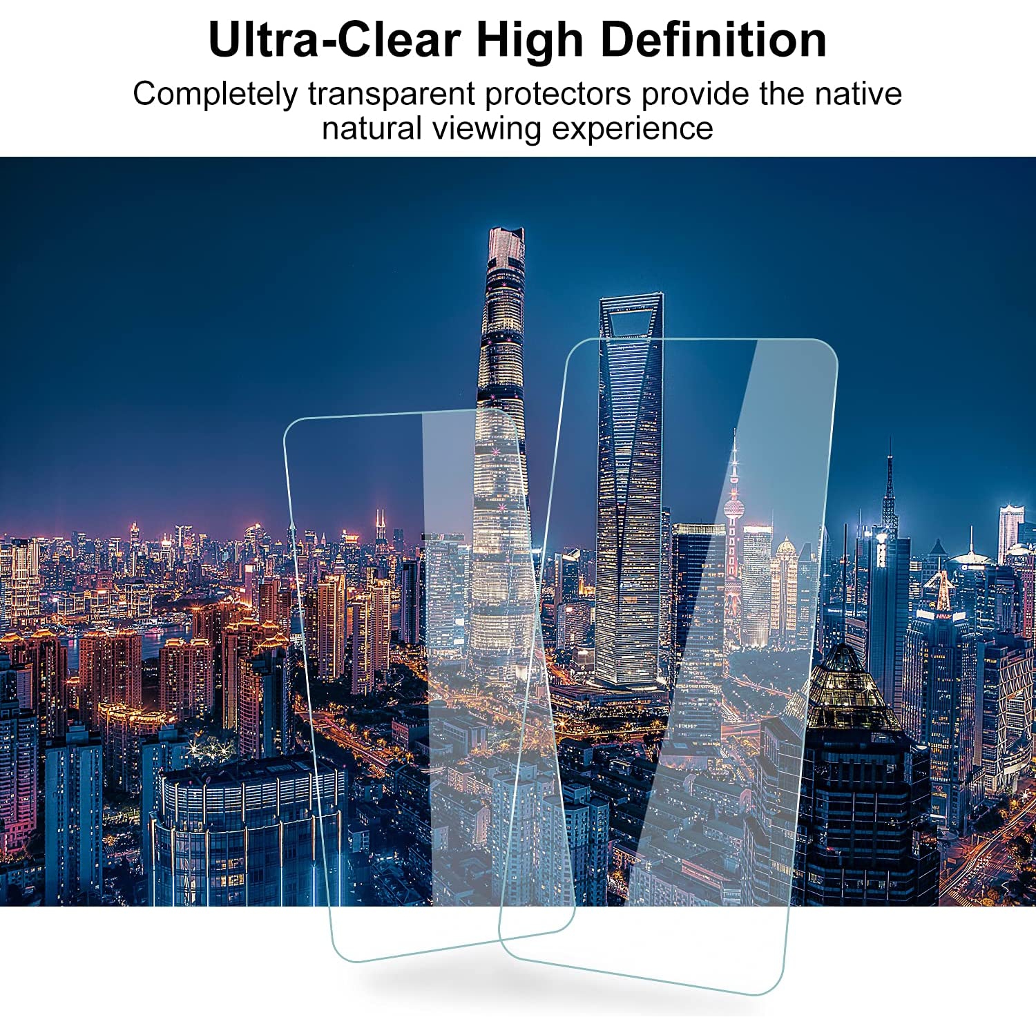 Protecteur d’écran KEEGUARD compatible avec le film en verre trempé POUR PIXEL 5 DE GOOGLE [facile à installer] [rigidité 9H] [HD Clear] [compatible