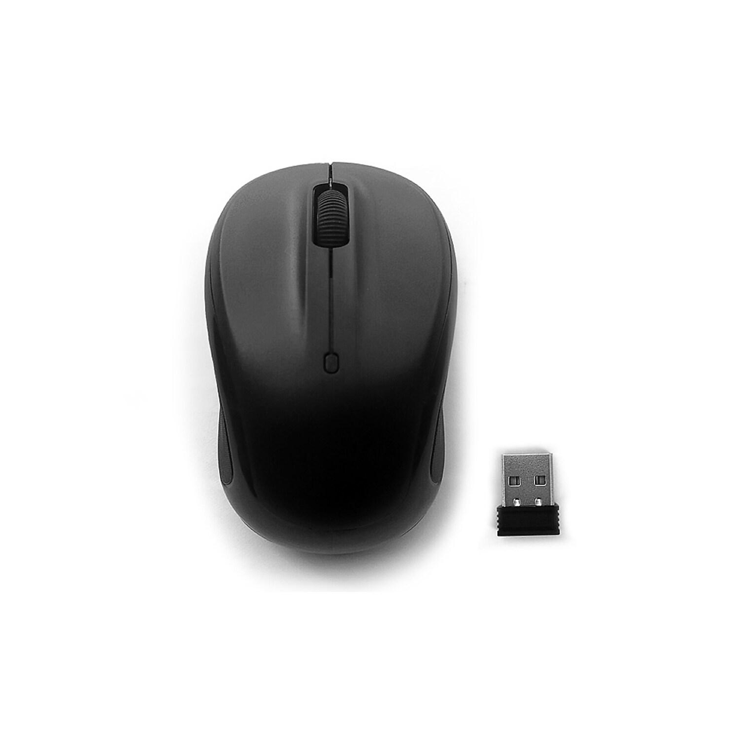 Speedex 2.4Ghz Wireless Basic Mouse-Black