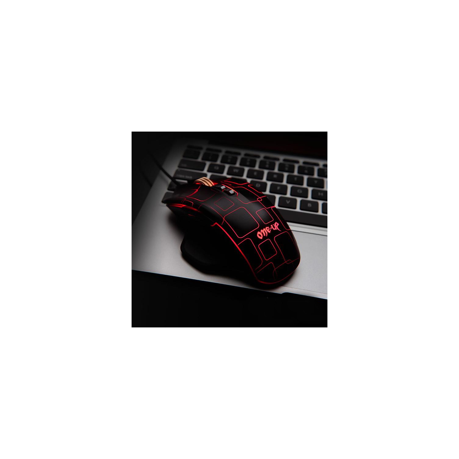 ONE-UP® G6 Avago3050 Right-handed Ergonomics Wired Optical Gaming Mouse