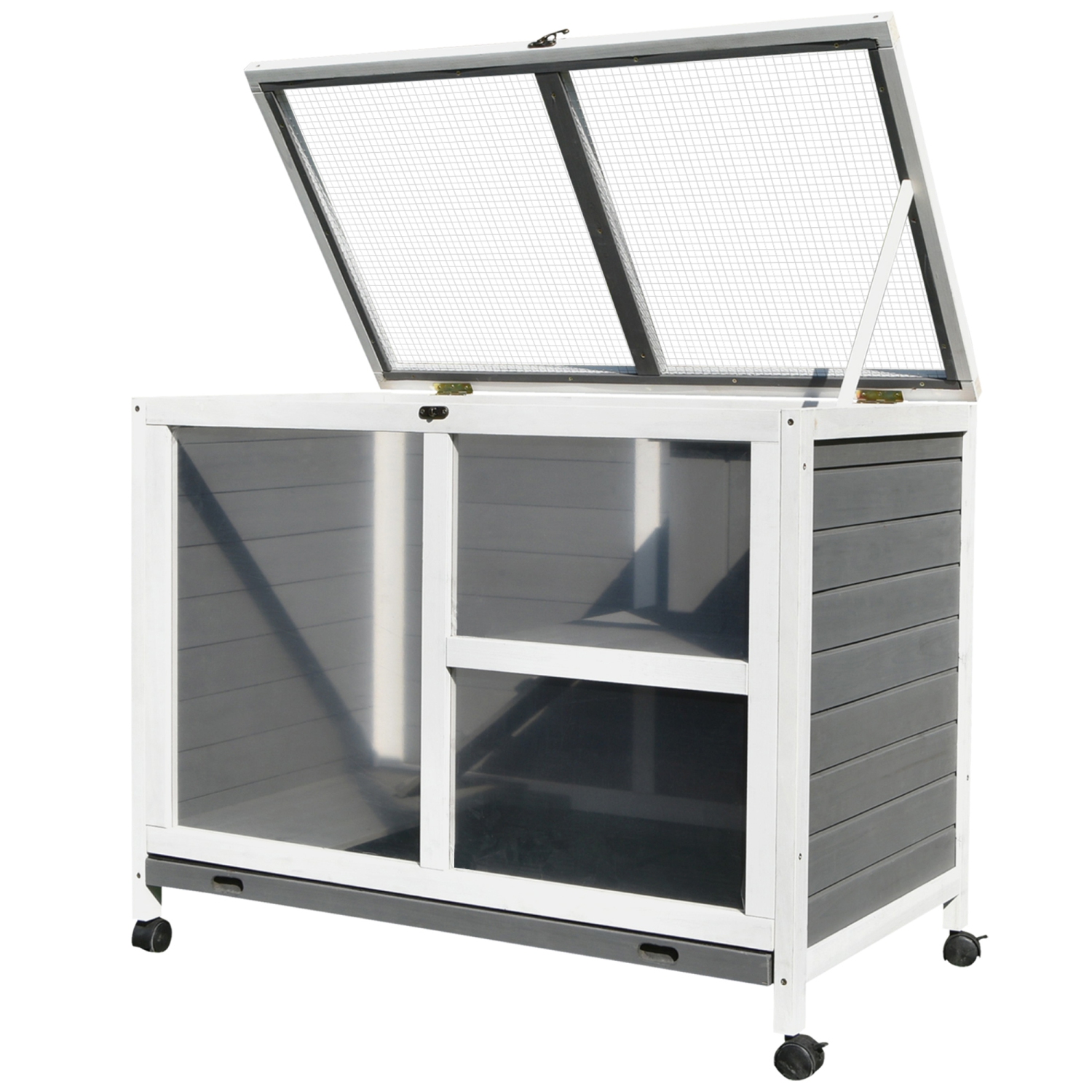 rabbit cage on wheels