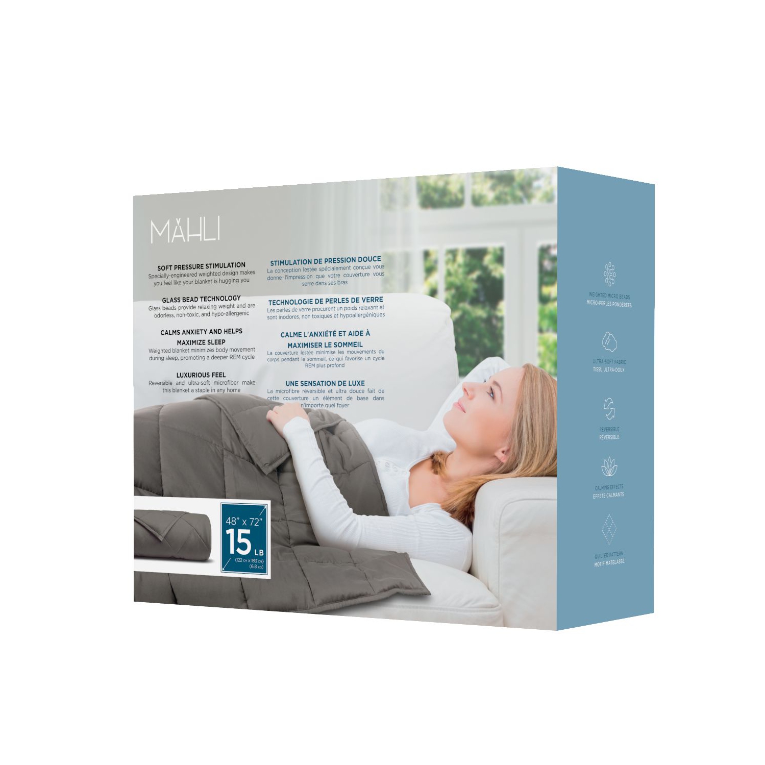 Mahli 15LB Weighted Blanket