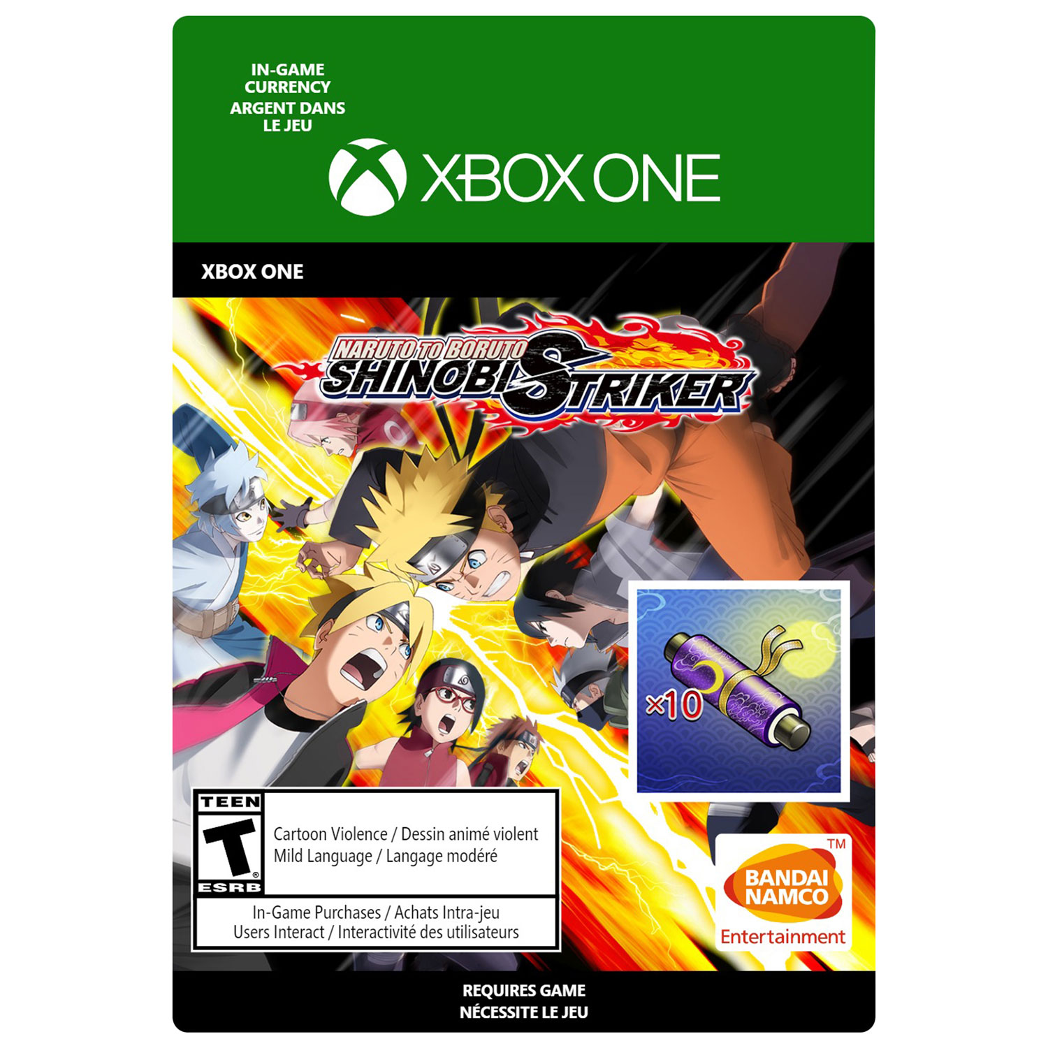 Naruto to Boruto: Shinobi Striker - Moonlight Scroll x10 (Xbox One) - Digital Download