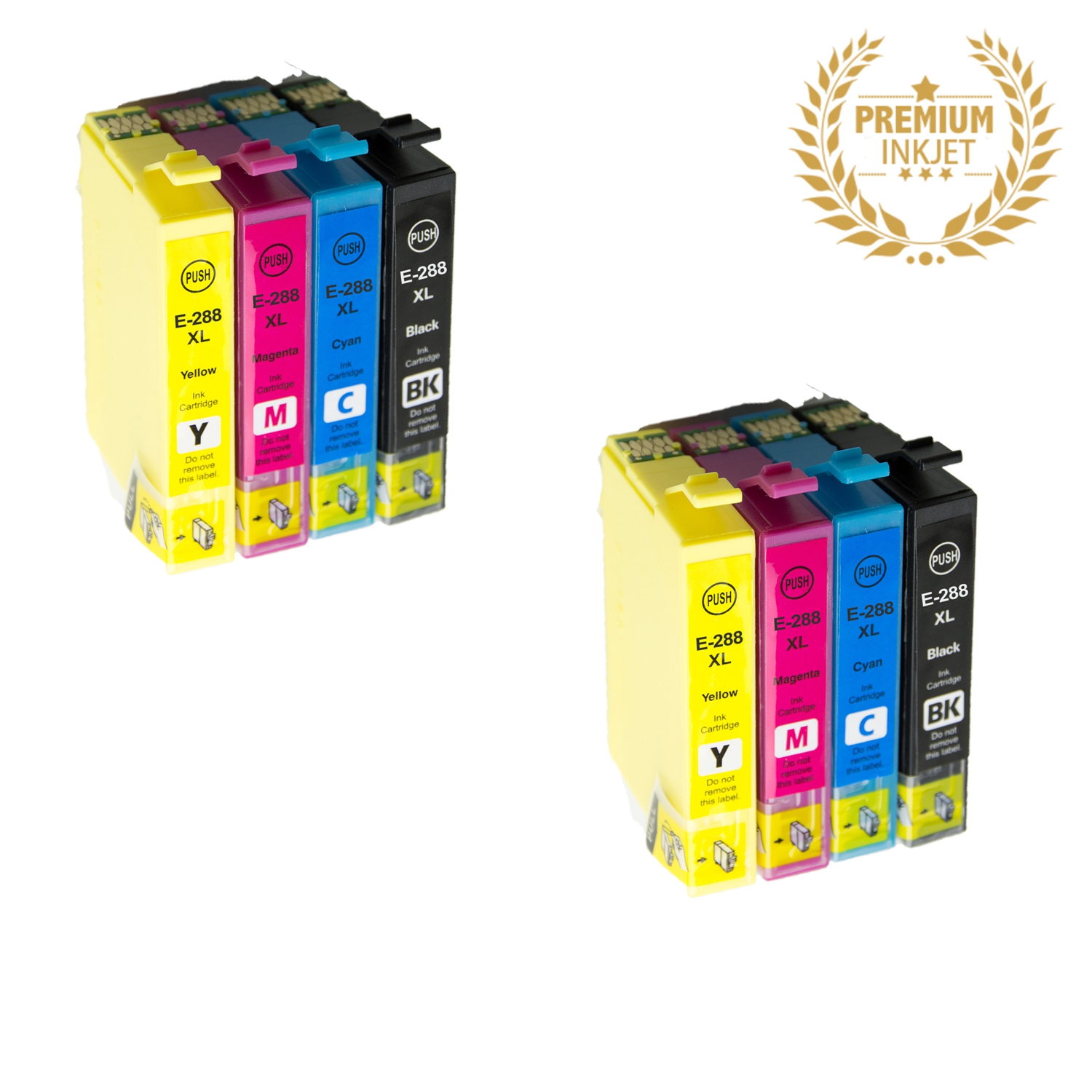 Ultra Ink™ 2 Sets EPSON T288 BK/M/Y/C Inkjet COMBO-Epson Printer Expression XP-330/XP-340/XP-430/XP-434/XP-440/XP-446