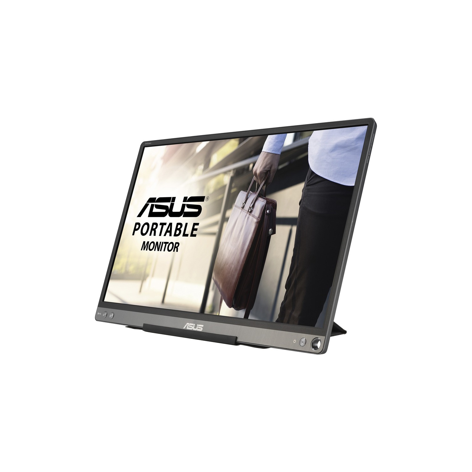 ASUS 15.6" ZenScreen FHD 60Hz 5ms GTG IPS LCD Portable Monitor - Black