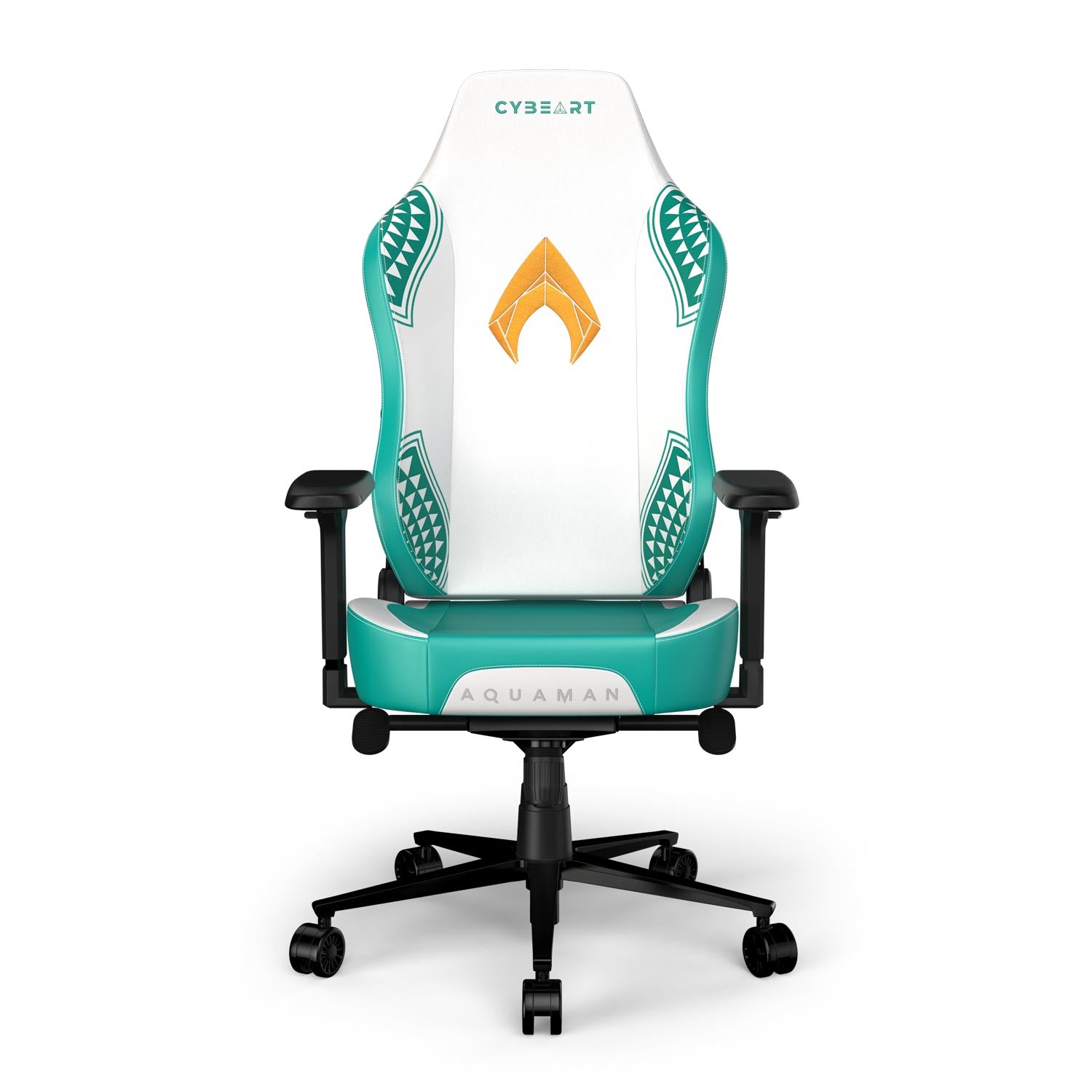CYBEART | Aquaman Gaming/Office Chair - DC Comics | 4D Armrest | Inbuilt Lumbar Support | Supreme PU Leather, Ergonomic, Recline & Tilt