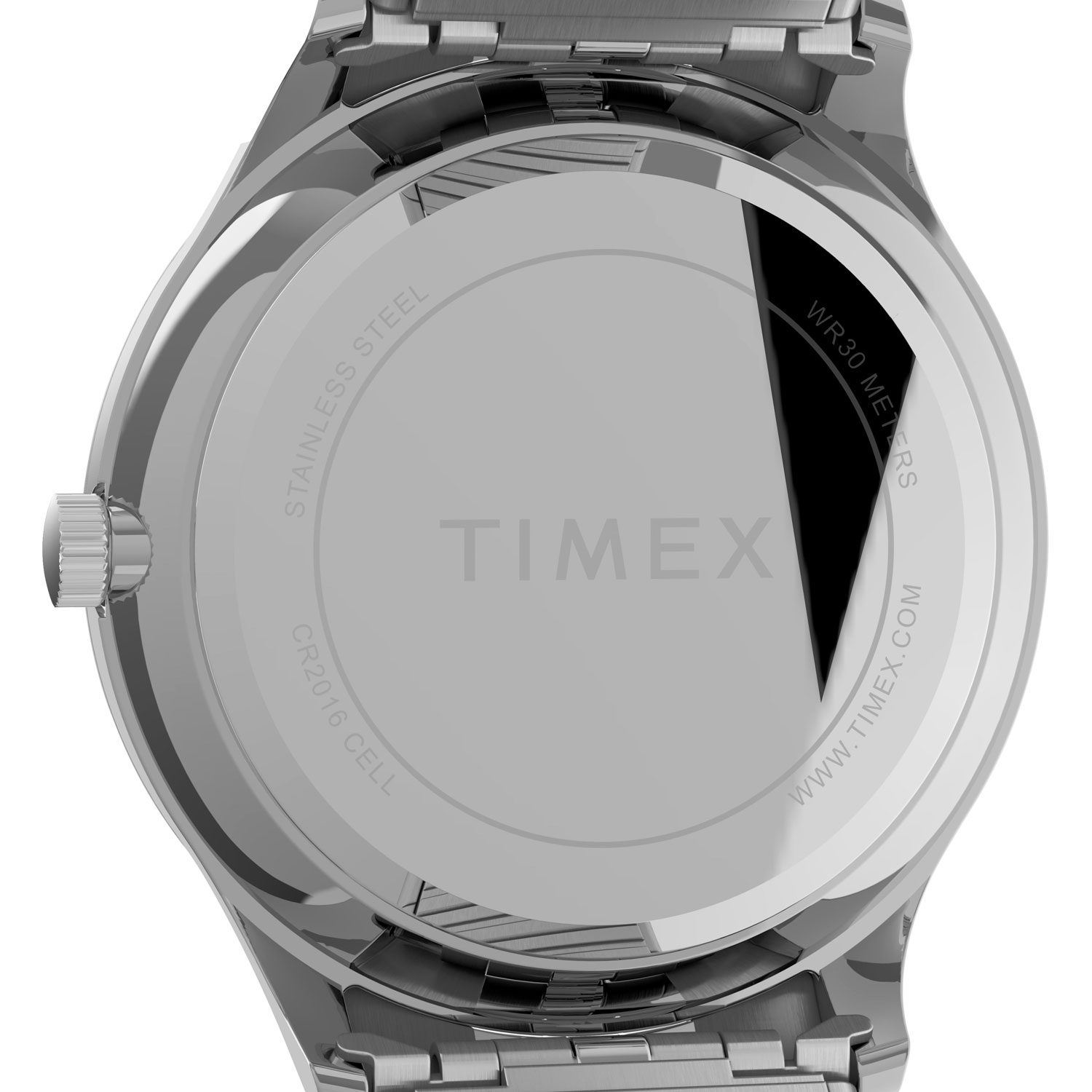Montre décontractée de 40 mm pour hommes Easy Reader de Timex - Argenté/Blanc
