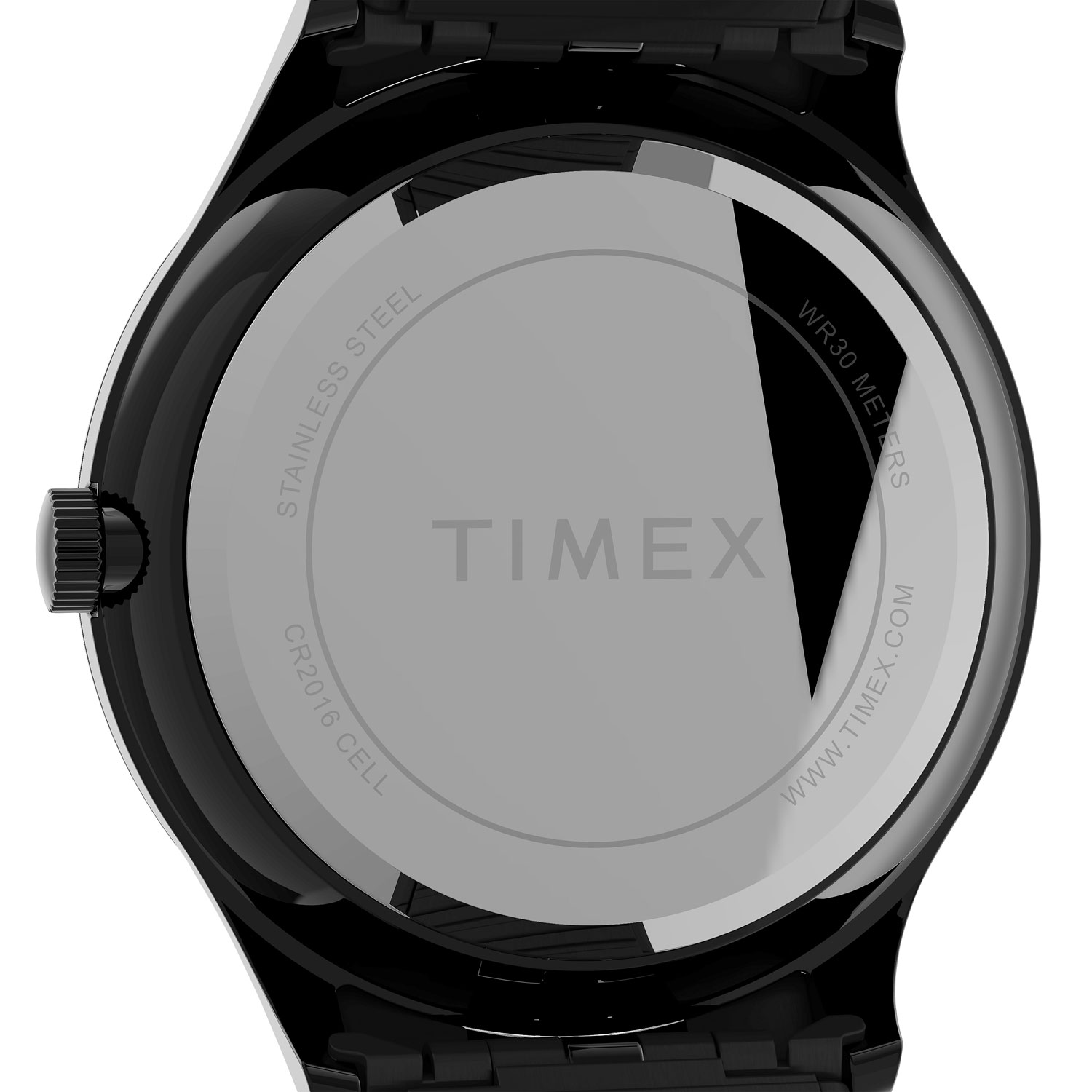 Montre décontractée de 40 mm pour hommes Easy Reader de Timex - Noir/Blanc
