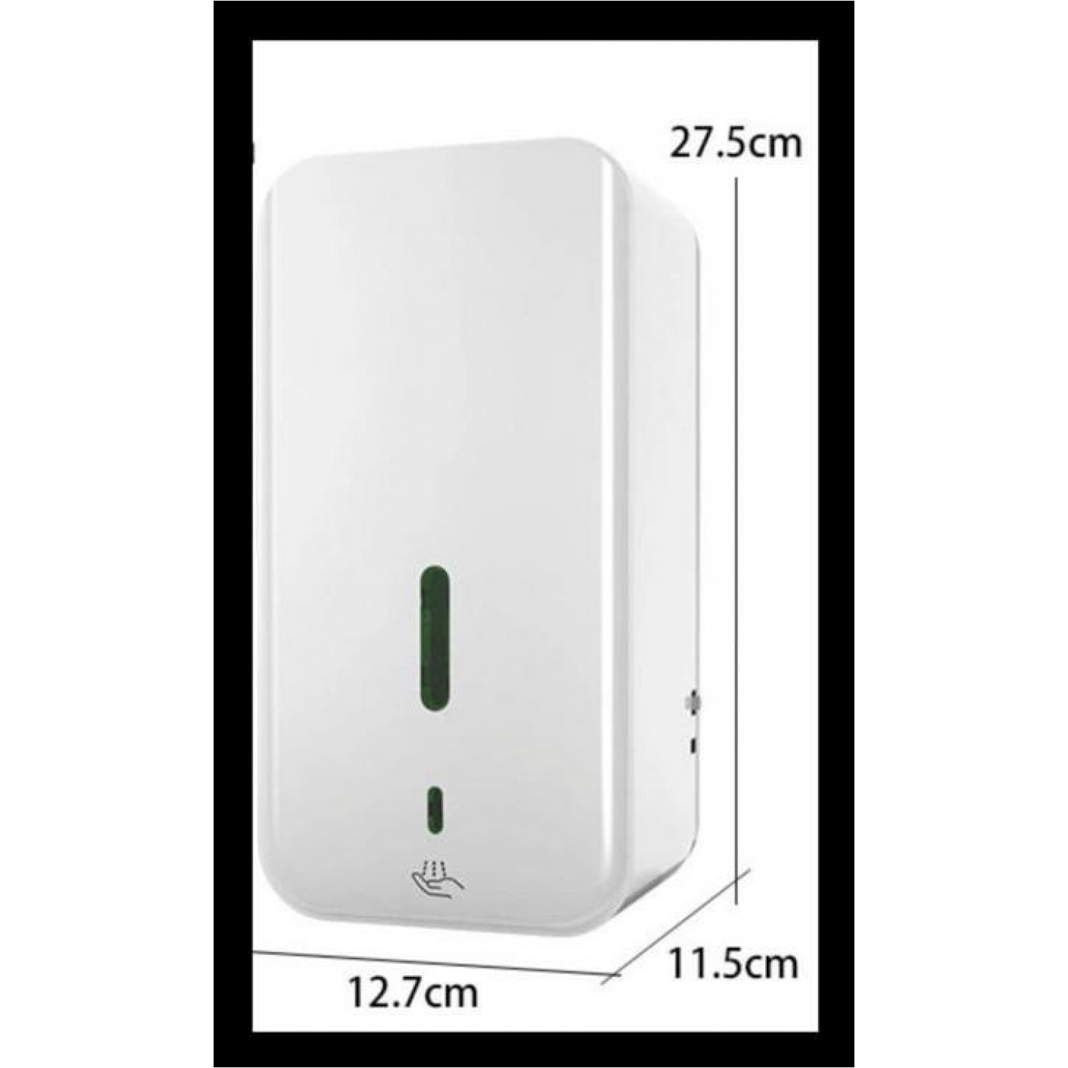 Distributeur automatique de désinfectant avec capteur UV sans contact - capacité de 1500 ml avec support de bureau