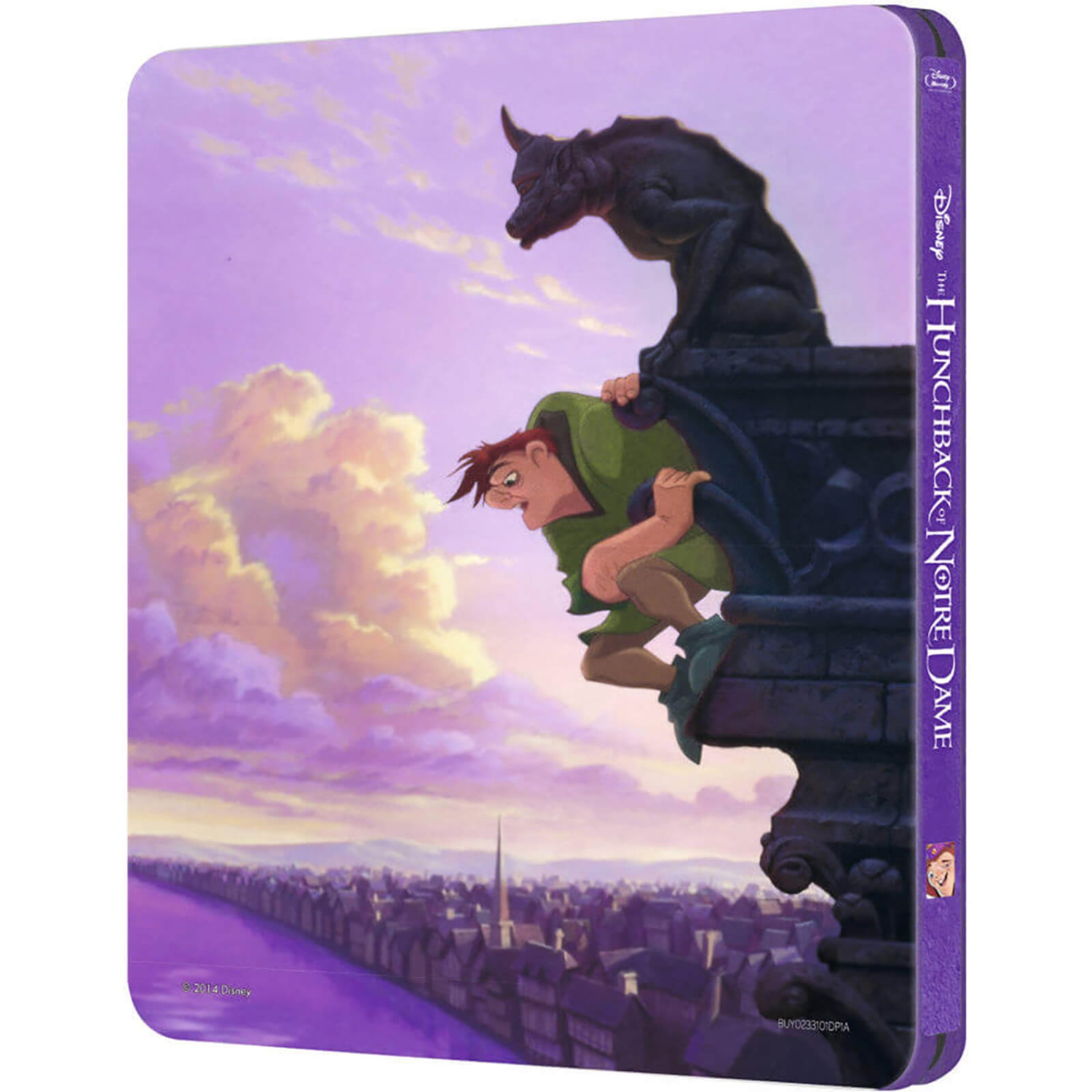 Disney's The Hunchback of Notre Dame - Limited Edition SteelBook [Blu-ray]