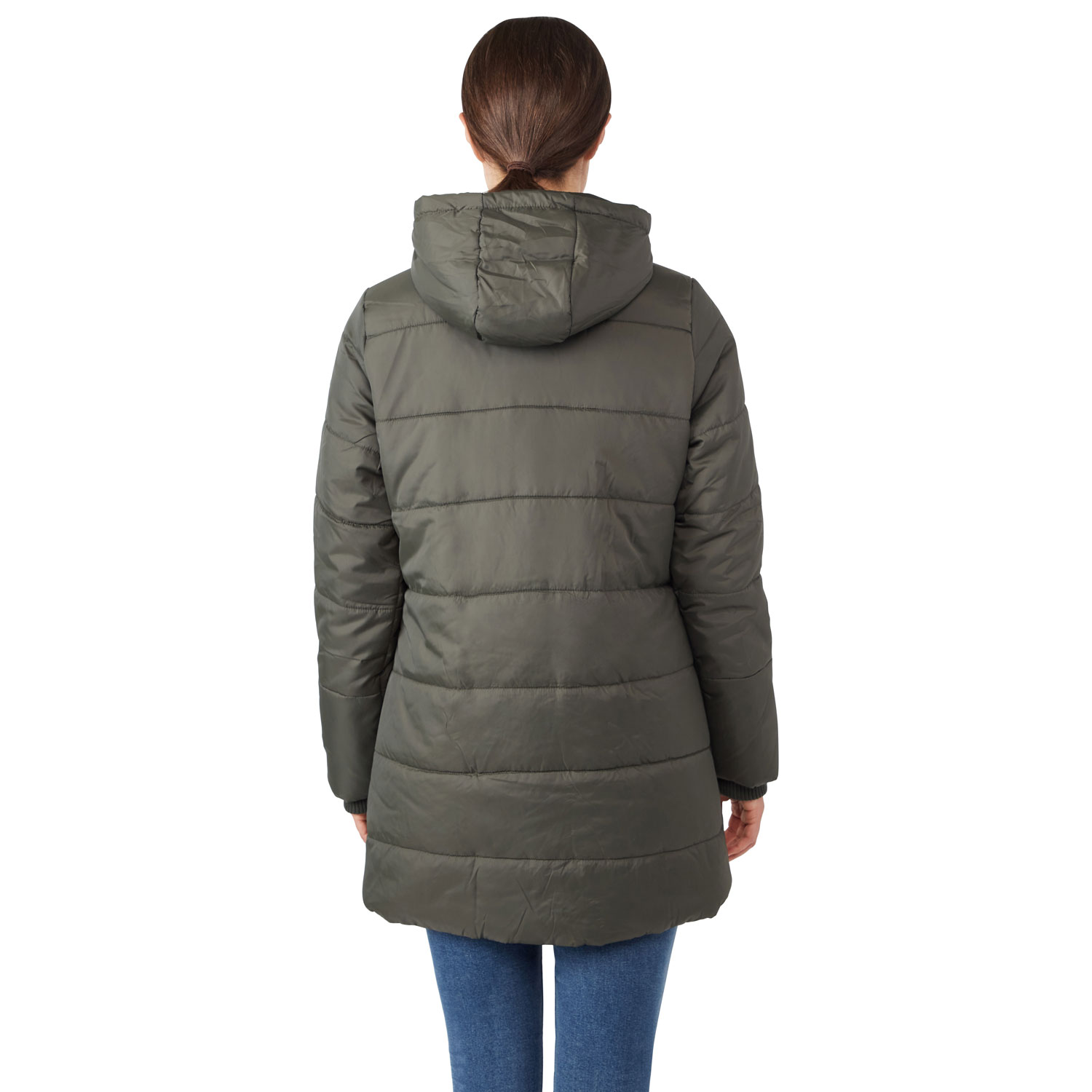 Manteau de maternité bouffant Gianna de Modern Eternity - Très petit - Kaki