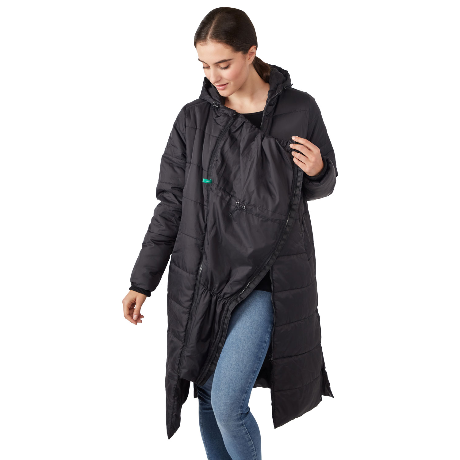 Manteau bouffant Penelope de Modern Eternity - Très petit - Noir