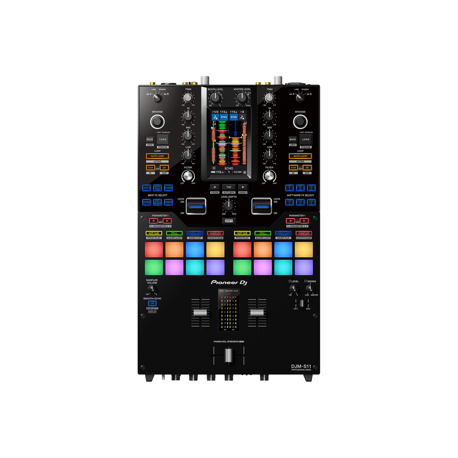 Pioneer DJ DJM-S11 2-Channel DJ Mixer