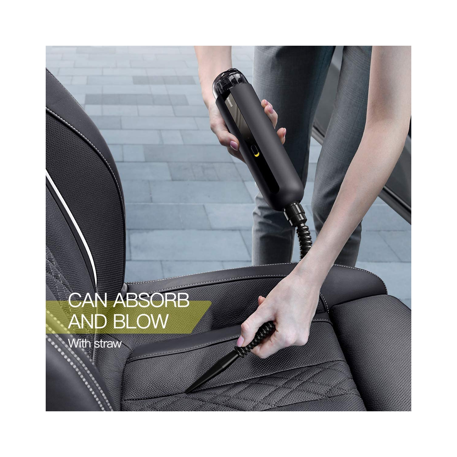 Baseus 70W Car Vacuum Cleaner Absorbing Pressure 5000pa car Vacuum Cordless Small Mini Handheld Car Vacuum Cleaner for Car